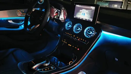 glc 43 amg 벤츠 부메스터 송풍구 엠비언트라이트 튜닝 / 수원 영통구