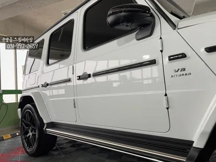 김포유리막코팅 (운양동스팀세차) - 벤츠G63AMG 차량 신차 유리막코팅 / 그래핀코팅 / G바겐유리막코팅 작업 / 경기 김포