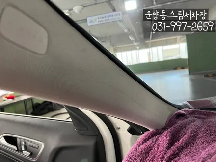 운양동 스팀 세차 - 벤츠 GLA 실내크리닝 (중고차실내크리닝작업) 완벽한 작업을 통해 신차 컨디션으로 만들어 드립니다^^ / 경기 김포
