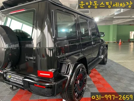 운양동 스팀 세차장 - 벤츠 G바겐 G63AMG BRABUS 차량 디테일링 작업 / 고급차 슈퍼카 수입차 전문 디테일링샵 / 경기 김포