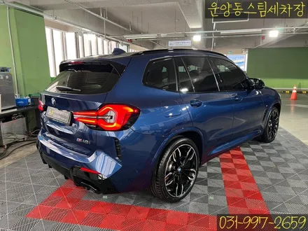 운양동 스팀 세차장 - BMW X3 M40i 디테일링 작업 / 트렁크 부분 광택 작업 / 부분 기스 제거 작업 / 고급 차량 전문가에게 맡기세요. / 경기 김포