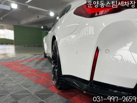 운양동 스팀 세차장 - BMW M4 신차 유리막코팅 / 가죽코팅 작업 , 신차 패키지 첫,작업 제대로 시공하는 곳에서 확실하게 케어 받으세요. / 경기 김포