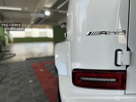 운양동 스팀세차 - 벤츠 G클래스 63AMG 차량 신차 유리막코팅+시트가죽코팅+전체유리발수코팅 작업. 고객님의 소중한 차량 첫 작업 제대로 정확하게 시공하는곳에서 작업하세요. / 경기 김포