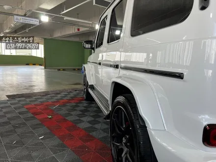 운양동 스팀세차 - 벤츠 G클래스 63AMG 차량 신차 유리막코팅+시트가죽코팅+전체유리발수코팅 작업. 고객님의 소중한 차량 첫 작업 제대로 정확하게 시공하는곳에서 작업하세요. / 경기 김포