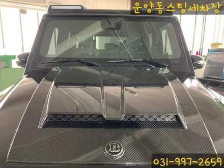 운양동 스팀 세차장 - 벤츠 G바겐 G63AMG BRABUS 차량 디테일링 작업 / 고급차 슈퍼카 수입차 전문 디테일링샵 / 경기 김포