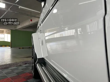 운양동 스팀세차 - 벤츠 G클래스 63AMG 차량 신차 유리막코팅+시트가죽코팅+전체유리발수코팅 작업. 고객님의 소중한 차량 첫 작업 제대로 정확하게 시공하는곳에서 작업하세요. / 경기 김포