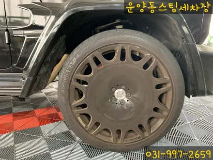 운양동 스팀 세차장 - 벤츠 G바겐 G63AMG BRABUS 차량 디테일링 작업 / 고급차 슈퍼카 수입차 전문 디테일링샵 / 경기 김포