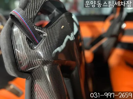 운양동 스팀 세차장 - BMW M4 신차 유리막코팅 / 가죽코팅 작업 , 신차 패키지 첫,작업 제대로 시공하는 곳에서 확실하게 케어 받으세요. / 경기 김포