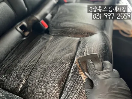 운양동 스팀 세차 - 벤츠 GLA 실내크리닝 (중고차실내크리닝작업) 완벽한 작업을 통해 신차 컨디션으로 만들어 드립니다^^ / 경기 김포