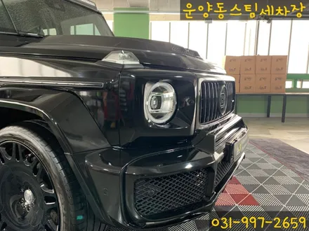 운양동 스팀 세차장 - 벤츠 G바겐 G63AMG BRABUS 차량 디테일링 작업 / 고급차 슈퍼카 수입차 전문 디테일링샵 / 경기 김포