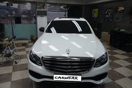 벤츠 E300 루프스킨 시공기~ 청주샵 카웨어에서 / 충북 청주 청원