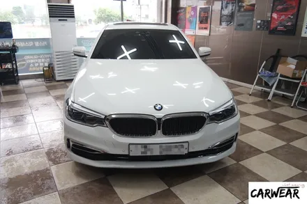 청주 BMW G30 520i 세미프론트(본넷 + 헤드라이트 + 사이드미러커버) PPF 시공기~ / 충북 청주 청원
