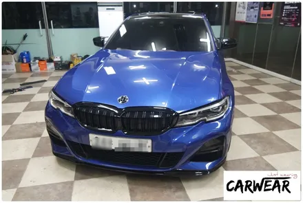 청주 BMW G20 320D  핸들카본 트림커버 장착 / 청주 청원구