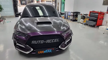 벨로스터N 트렁크 카본 랩핑해보기~[청주 랩핑샵] / 청주 청원구