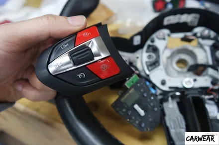 청주 F82 BMW M4 M핸들 M1,M2 레드버튼 교체기 / 충북 청주 청원