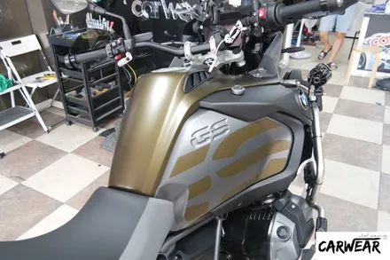 청주 BMW GS R1250 익스클루시브 연료탱크 및 렌즈보호 PPF 작업 / 충북 청주 청원
