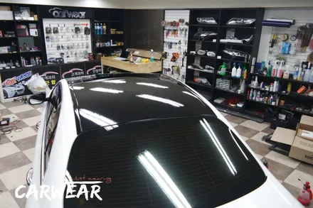 벤츠 E300 루프스킨 시공기~ 청주샵 카웨어에서 / 충북 청주 청원