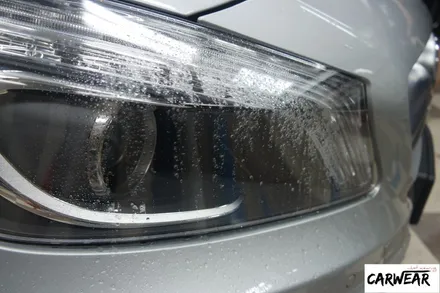 벤츠 A45AMG 헤드라이트PPF, 루프스킨 시공기 [청주랩핑] / 충북 청주 청원