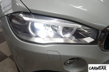 청주 BMW F15 X5 오스람 쿨블루 6000K 벌브교환+ 파인뷰 옥타곤2 블랙박스 장착 + 코딩 작업 / 충북 청주 청원