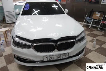 청주 BMW G30 520i 세미프론트(본넷 + 헤드라이트 + 사이드미러커버) PPF 시공기~ / 충북 청주 청원