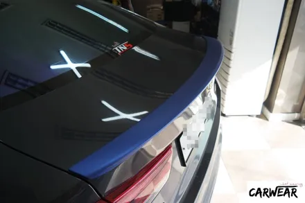 청주  기아 K5 SX 크롬 몰딩 + 스포일러 개성있는 포인트 랩핑 (크롬죽이기) 해보기~ / 충북 청주 청원