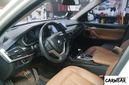 청주 BMW F15 X5 오스람 쿨블루 6000K 벌브교환+ 파인뷰 옥타곤2 블랙박스 장착 + 코딩 작업 / 충북 청주 청원