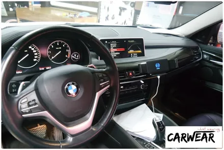 BMW F16 X6 애플카플레이, 안드로이드오토, 카매트, 광각미러 시공 / 청주 카웨어 / 청주 청원구
