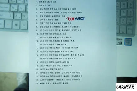 청주 BMW F01 740d M핸들 + 신형i드라이브 조그다이얼 + 트렁크버튼 + 유라이브G1플러스블랙박스 + 코딩 / 충북 청주 청원