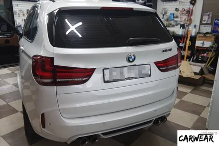 청주 BMW F15 X5 오스람 쿨블루 6000K 벌브교환+ 파인뷰 옥타곤2 블랙박스 장착 + 코딩 작업 / 충북 청주 청원