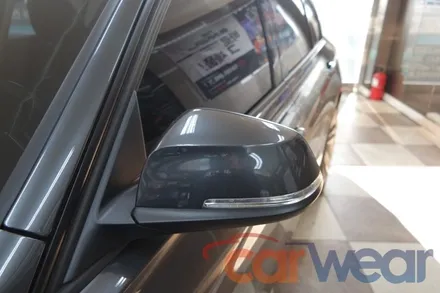 [청주 튜닝샵] 카웨어: BMW 320i 사이드미러 블랙유광랩핑, 코딩 작업 / 충북 청주 청원
