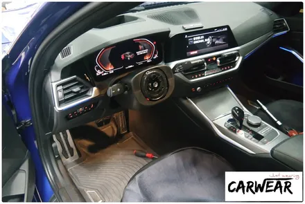 청주 BMW G20 320D  핸들카본 트림커버 장착 / 청주 청원구