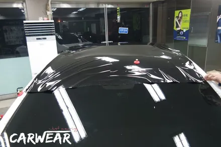 벤츠 E300 루프스킨 시공기~ 청주샵 카웨어에서 / 충북 청주 청원