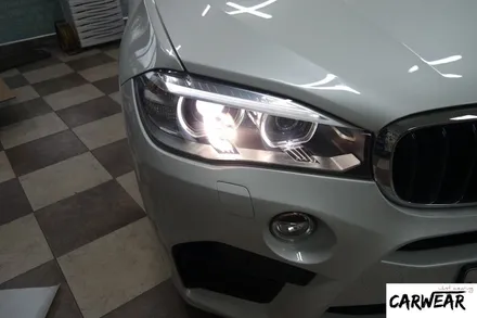 청주 BMW F15 X5 오스람 쿨블루 6000K 벌브교환+ 파인뷰 옥타곤2 블랙박스 장착 + 코딩 작업 / 충북 청주 청원