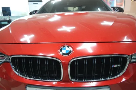 청주 BMW F82 M4 역시 그릴은 검정색! 키드니그릴 만들기 랩핑~ / 충북 청주 청원
