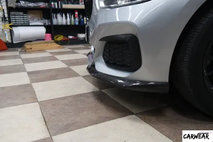 BMW F20 118D 카본 프론트립 장착해보기~ [청주튜닝샵] / 충북 청주 청원