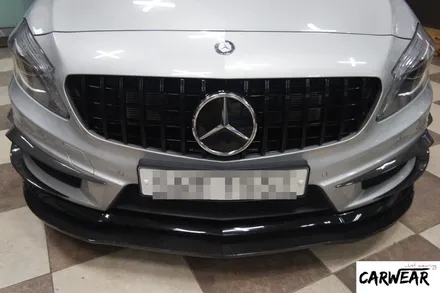 청주 벤츠 W176 A45AMG 세로그릴 장착작업 / 충북 청주 청원