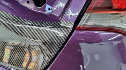 벨로스터N 트렁크 카본 랩핑해보기~[청주 랩핑샵] / 청주 청원구