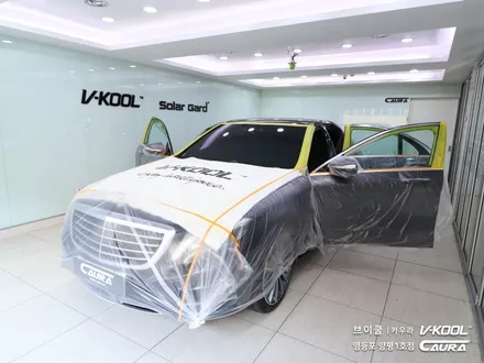 벤츠 S클래스 S350d 대표가 직접 시공하는 브이쿨 VK썬팅 딜러표 썬팅 제거  브이쿨 카우라 영등포 양평1호점 솔라가드 영등포 썬팅 1인시공점 영등포브이쿨 S클래스 신차패키지 / 서울 영등포구 양평동5가
