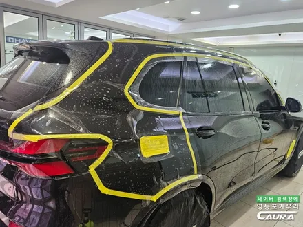 아빠들의 드림카 출고선물로 받으면 좋은 전체 PPF BMW X5 50e 블랙사파이어 실물 / 서울 영등포구 양평동5가