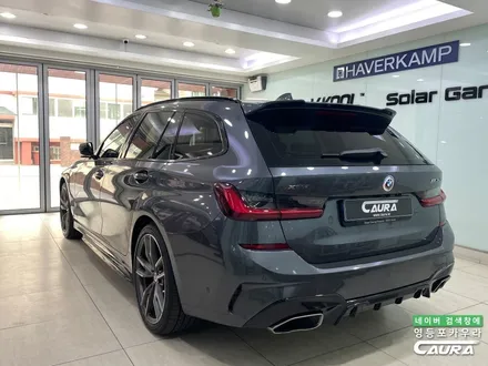 BMW 우주명차 m340i 투어링 3시리즈 하버캠프 세라믹본드 70% 농도 밝은 썬팅 연한 썬팅 재시공 후기 영등포 카우라 추천 / 서울 영등포구 양평동5가