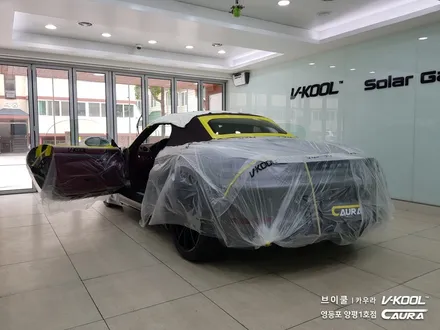 포르쉐 718 박스터 GTS 대표가 직접 시공하는 신차패키지 브이쿨 K썬팅 + 지테크닉 V4 유리막코팅 + 생활보호 PPF 브이쿨 카우라 영등포 양평1호점 솔라가드 1인시공점 / 서울 영등포구 양평동5가