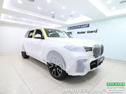 BMW X7 하버캠프 최상급 세라믹본드 헤드라이트PPF+유리막코팅+코로나살균 신차패키지 카우라 영등포카고 솔라가드 양평점 브이쿨 목동 하버캠프 영등포 목동점 카고영등포 신차패키지 / 서울 영등포구 양평동5가