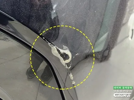 범퍼 물피도주 주차장 사고 BMW X5 40i 판금도색 없이 터치업 레벨링 PPF 복원 출고완료 / 서울 영등포구 양평동5가