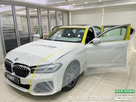 BMW 520i 화이트 여의도에서 오신 오너님! 영등포 카우라 영등포브이쿨 솔라가드영등포 여의도 하버캠프영등포목동 ppf 마포 여의도 용산 여의도 신차패키지 BMW 양재 신차검수 / 서울 영등포구 양평동5가