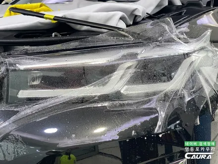 BMW 5시리즈 헤드라이트, 앞범퍼 사고 PPF 수리 복원완료 / 서울 영등포구 양평동5가