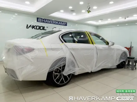 BMW 530i 화이트 모카시트 출고 하버캠프베스트본드 라이트ppf유리막코팅 영등포 카우라 후기 영등포브이쿨 솔라가드 여의도 하버캠프영등포 목동점 당산 신차패키지 영등포 카포먼스 / 서울 영등포구 양평동5가