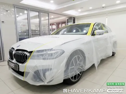BMW 530i 화이트 모카시트 출고 하버캠프베스트본드 라이트ppf유리막코팅 영등포 카우라 후기 영등포브이쿨 솔라가드 여의도 하버캠프영등포 목동점 당산 신차패키지 영등포 카포먼스 / 서울 영등포구 양평동5가