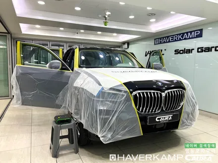 BMW X5 온라인 익스클루시브 카본블랙 타르투포 신차검수 중 휀다 찌그러짐 발견 전체 PPF 앞유리 돌빵 윈드실드 하버캠프 세라믹본드 틴팅 아이나비 블랙박스 영등포 카우라 후기 / 서울 영등포구 양평동5가