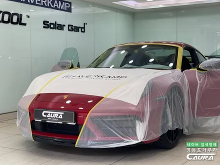 포르쉐 911 GTS 카민레드 찰떡 옵션 선택 전체 PPF 앞유리 돌빵 무적 윈드실드 하버캠프 세라믹본드 틴팅 아이나비 블랙박스 보조배터리 영등포 카우라 후기 실내PPF 성지 / 서울 영등포구 양평동5가