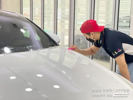 제네시스 g80 대표가 직접 시공하는 본넷 헤드라이트 생활보호PPF 제누리스 유리막코팅 영등포 카우라 목동카고영등포점후기 하버캠프영등포 목동신차패키지 당산 마포 목동 유리막ppf / 서울 영등포구 양평동5가